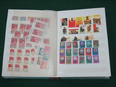 Lot 650 - Stamps; A large stockbook containing a good...