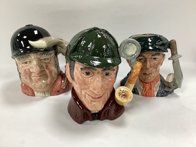 Lot 1135 - Royal Doulton character jugs Little Mester...