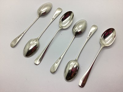 Lot 29 - A Set of Six Hallmarked Silver Teaspoons, BB,...