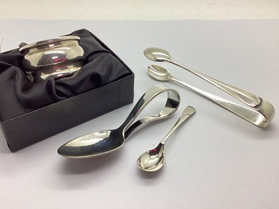 Lot 2 - A Pair of Edwardian Hallmarked Silver Sugar...