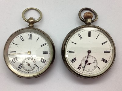 Lot 285 - A Hallmarked Silver Cased Openface Pocketwatch,...