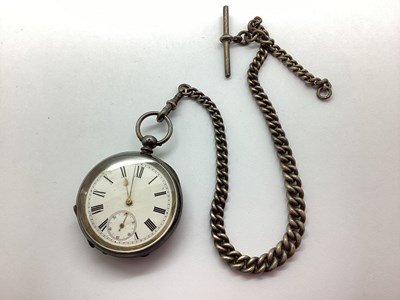 Lot 299 - A Hallmarked Silver Cased Openface Pocketwatch,...