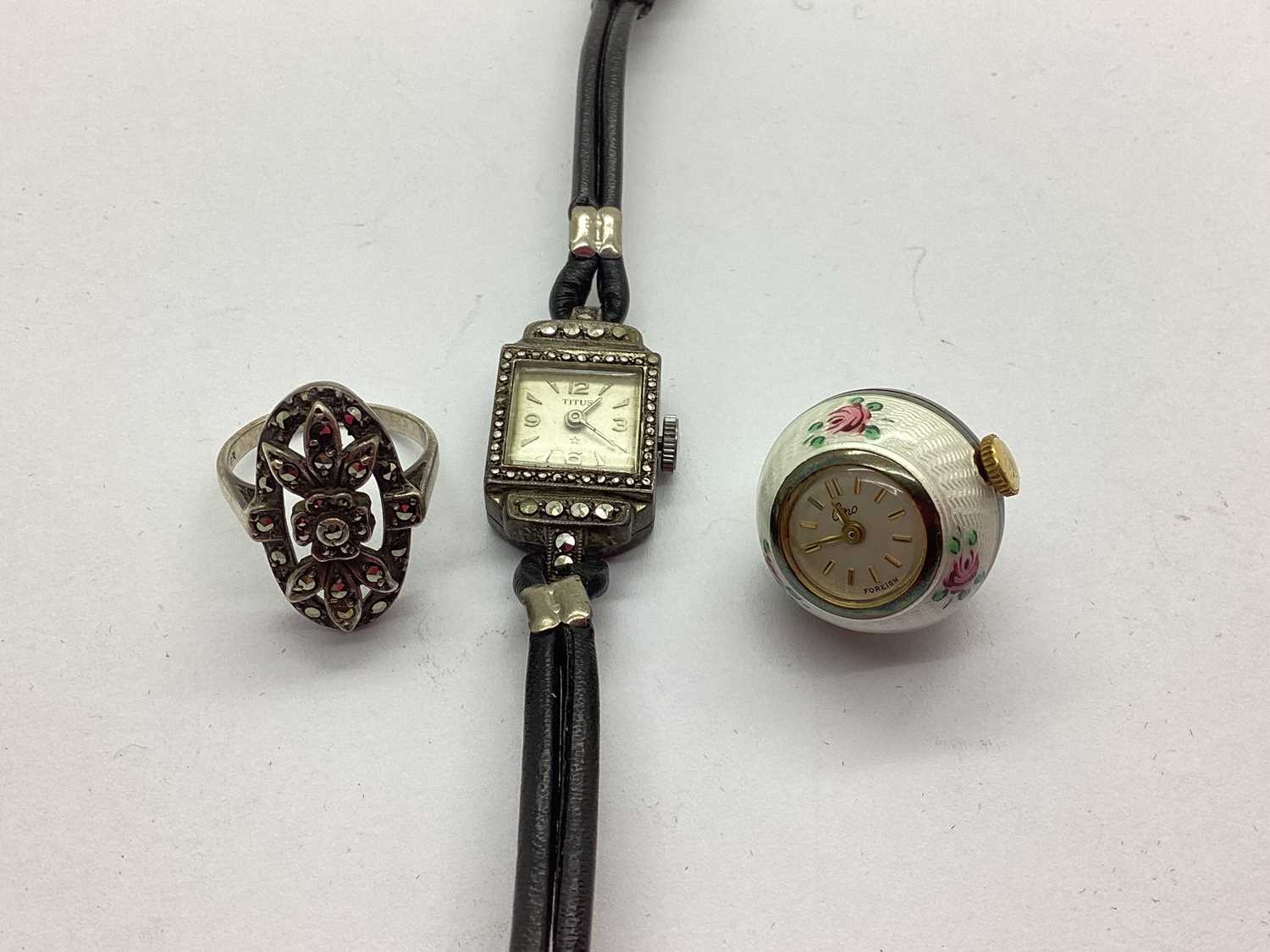 Lot 269 - Titus; A Vintage Hallmarked Silver Ladies...