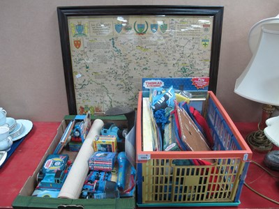 Lot 1004 - Thomas The Tank Engine - books, models, torch,...