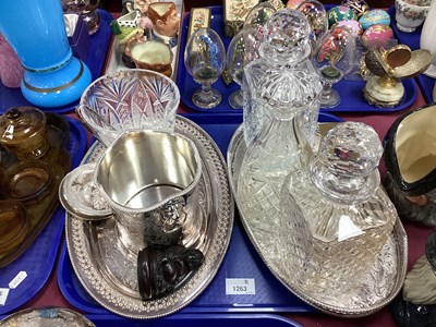 Lot 1263 - Two Silver Plated Trays, one inscribed, plated...