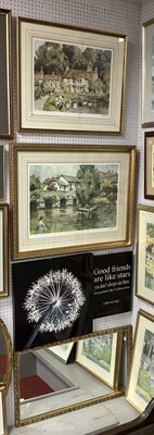 Lot 1459 - C.R Sturgeon Coloured Prints Countryside...