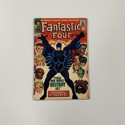 Lot 886 - Fantastic Four #46 Marvel Comic, some marks to...