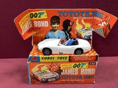 Lot 928 - Corgi Toys No 336 James Bond 007 Toyota 2000...