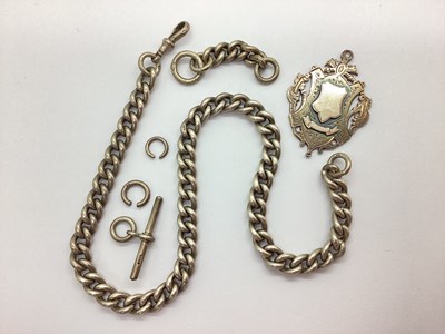 Lot 106 - An Antique Chester Hallmarked Medallion Fob,...