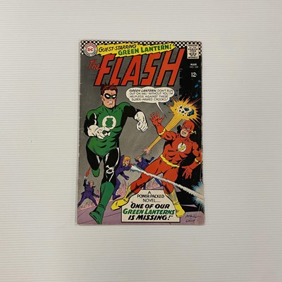 Lot 888 - The Flash #168 DC Comic, vibrant colours, very...