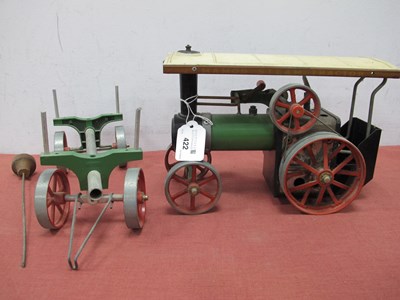 Lot 422 - A Mamod T.E.I Live Steam Traction Engine and...