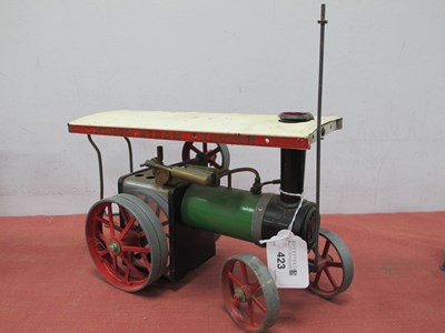 Lot 423 - A Momod TE1 Live Steam Traction Engine, signs...