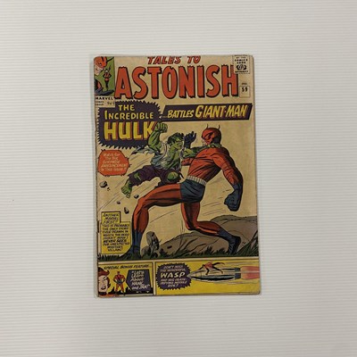 Lot 864 - Tales to Astonish #59 Marvel Comic, Hulk vs...