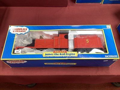 Lot 693 - Bachmann G Scale "Thomas And Friends" James...