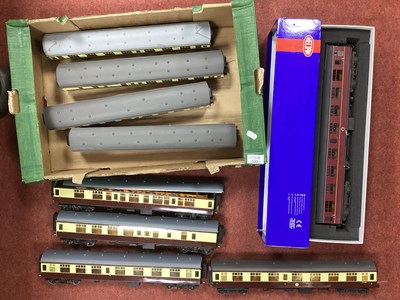 Lot 533 - Nine O Gauge BR Mk1 Coaches by Lima and Heljan,...