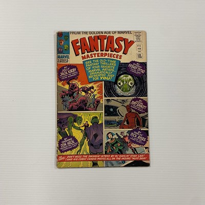 Lot 889 - Fantasy Masterpieces #1 Marvel Comic, unfolded...