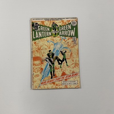 Lot 884 - Green Lantern #86 DC Comic, black ink 5p to...