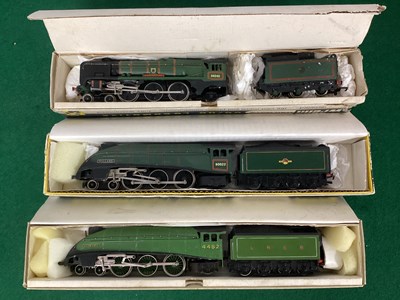 Lot 604 - Three Wrenn 00 Gauge 4-6-2 Tender locomotives,...