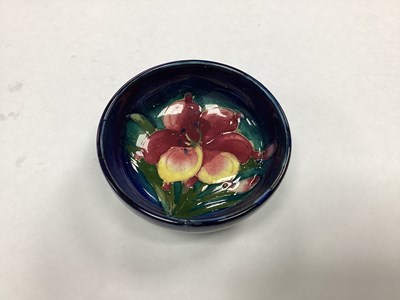 Lot 1286 - Moorcroft Circular Pin Dish, decorated in the '...