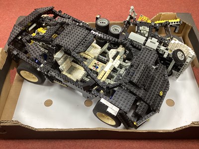 Lot 544 - An Assortment of Partially Built Lego,...