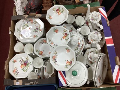 Lot 1093 - Johnson Brothers Fruit Decorated Dinnerware,...