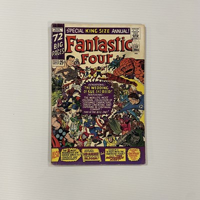 Lot 872 - Fantastic Four #3 King Sized Annual Marvel...