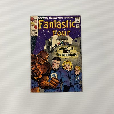 Lot 871 - Fantastic Four #45 Marvel Comic, First...