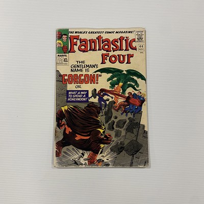 Lot 879 - Fantastic Four #44 marvel Comic, unfolded...