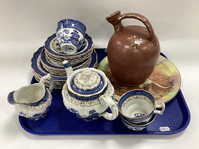 Lot 1154 - Booths Real Old Willow Teaware, including...