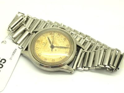 Lot 305 - Omega; A Vintage Gent's Wristwatch, the...