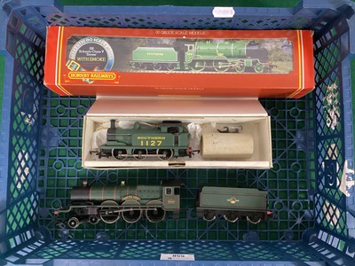 Lot 658 - Three 00 gauge steam locomotives by Hornby and...