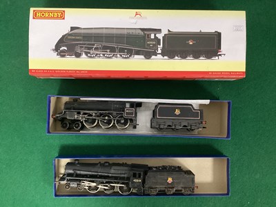 Lot 618 - Three 00 gauge steam locomotives, boxed Hornby...