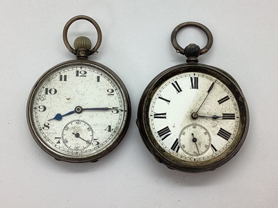 Lot 180 - An Openface Pocketwatch, the unsigned white...