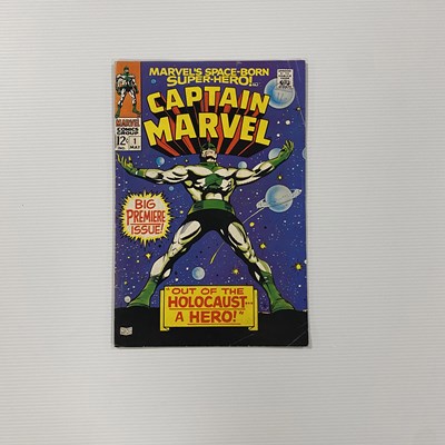 Lot 865 - Captain Marvel #1 Marvel Comic, unfolded,...