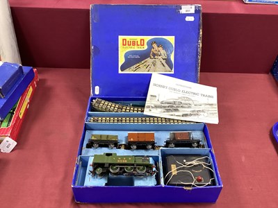 Lot 891 - A Circa 1949 Hornby Dublo Three Rail EDG7 Tank...