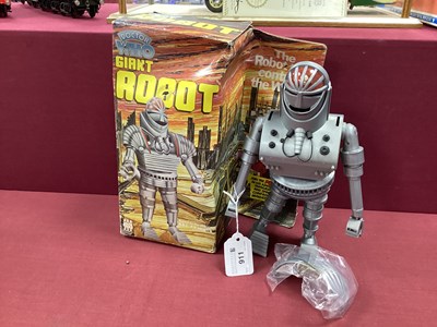 Lot 911 - 1970s Plastic Dr Who Giant Robot by Denys...