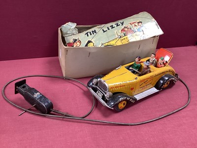 Lot 912 - A Post War Tinplate Car - "Tin Lizzy" by...