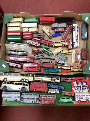 Lot 655 - A Quantity of Diecast Buses from 1950s - 2000s,...