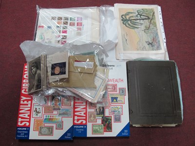 Lot 1033 - Stamps; A box of 'Sundry' Items, including...