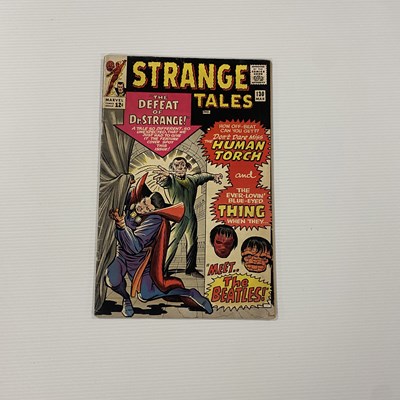 Lot 874 - Strange Tales #130 Marvel Comic, unfolded...