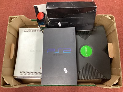 Lot 714 - Three Gaming Consoles comprising of Sony...