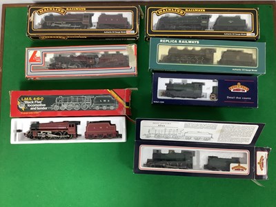 Lot 754 - Seven OO Gauge/4mm Boxed Steam Tender...