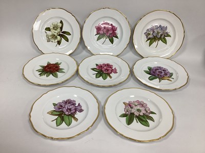 Lot 1038 - A Set of Eight Spode Porcelain Plates, each...