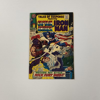 Lot 880 - Tales of Suspense #92 Marvel Comic, Captain...