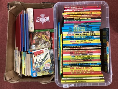 Lot 502 - A Quantity of Annuals, Sports Books, Board...