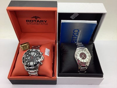 Lot 270 - Rotary; Aquaspeed Chronograph Gent's...