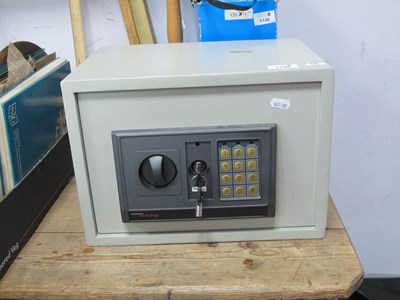 Lot 1145 - Woolworths Workshop Safe, 35cm wide.