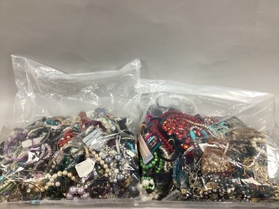 Lot 350 - A Mixed Lot of Assorted Costume Jewellery:-...