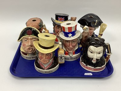 Lot 1240 - Seven Royal Doulton 'Jim Beam Whiskey'...