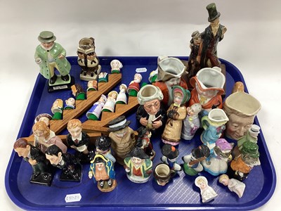 Lot 1211 - Dickens Related Figures, including Royal...